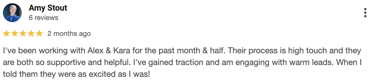 Review from Amy Stout