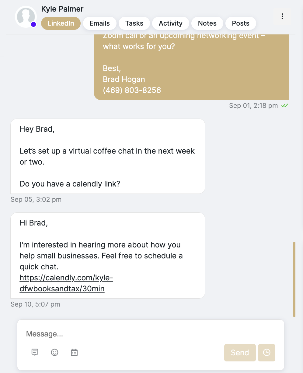 Gold Media - LinkedIn Automation meets human touch